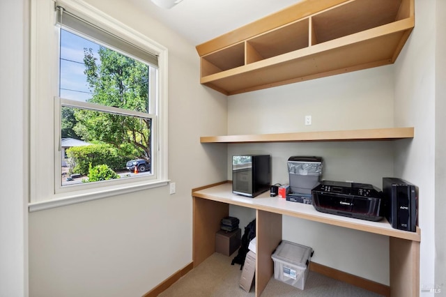 114 Van Tassel Ct, San Anselmo, CA 94960 - office with baseboards and carpet floors