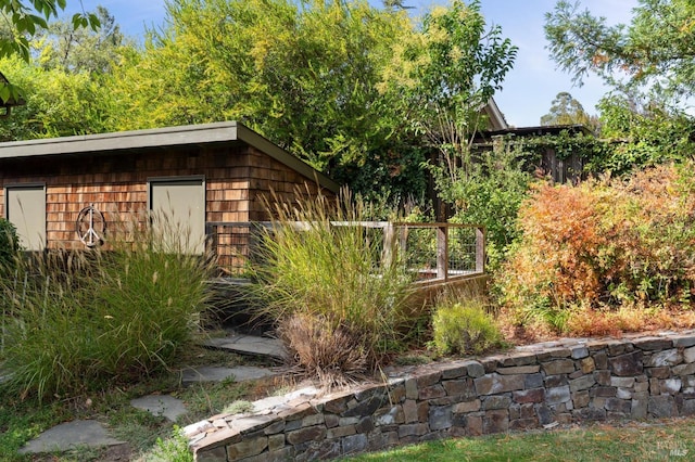 114 Van Tassel Ct, San Anselmo, CA 94960 - view of outbuilding