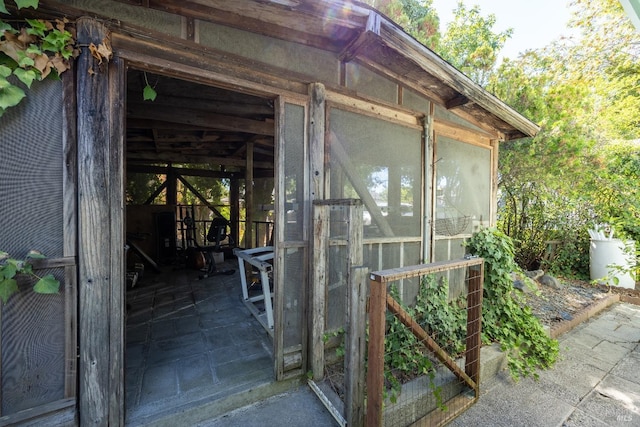 view of property entrance