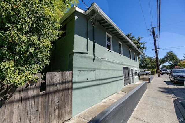 view of side of home