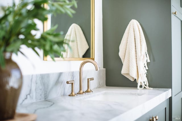 interior details with sink