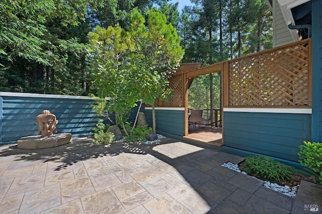 view of patio / terrace