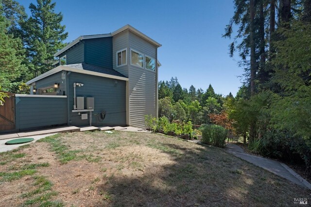 view of rear view of house