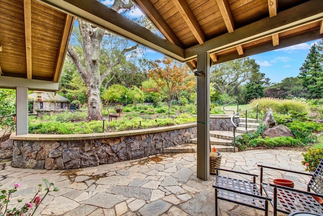 view of patio