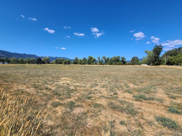 view of nature with a rural view