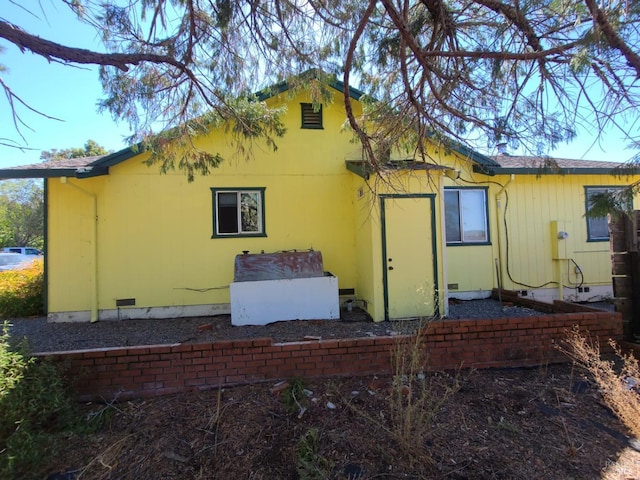 view of back of house