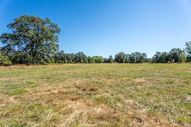 view of landscape with a rural view