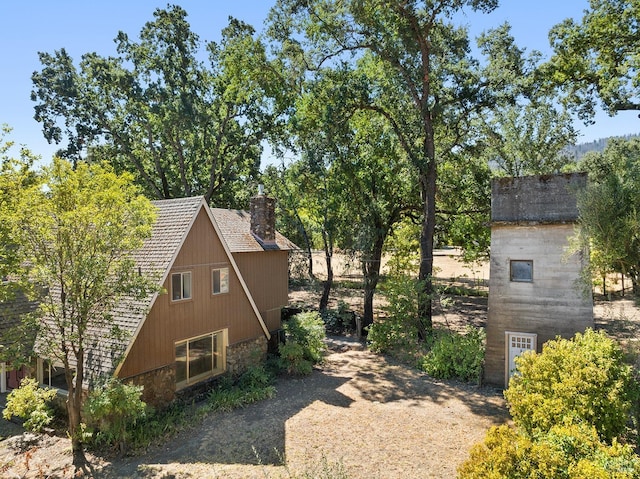 view of side of home