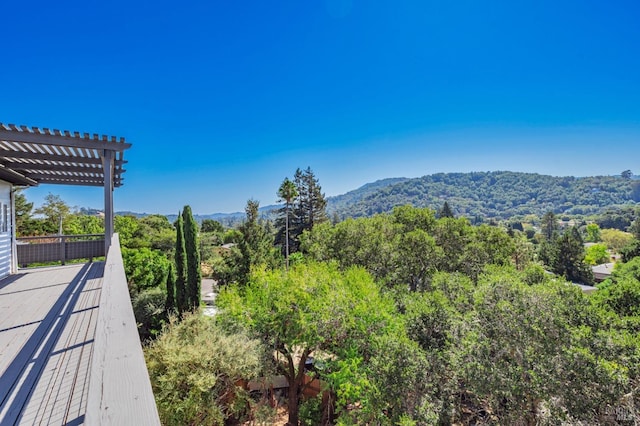 property view of mountains