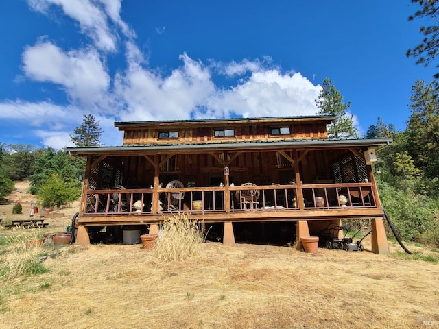 view of rear view of house