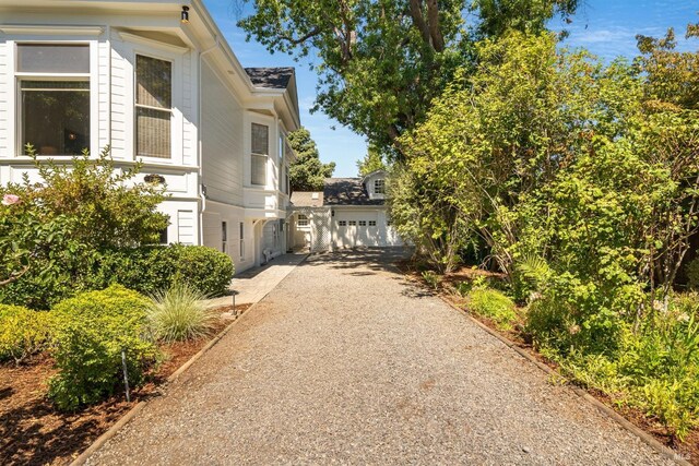 2230 1st St, Napa, CA 94559 - view of home's exterior with driveway and a garage