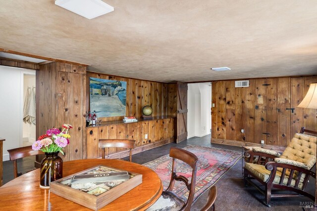 2230 1st St, Napa, CA 94559 - interior space with wood walls