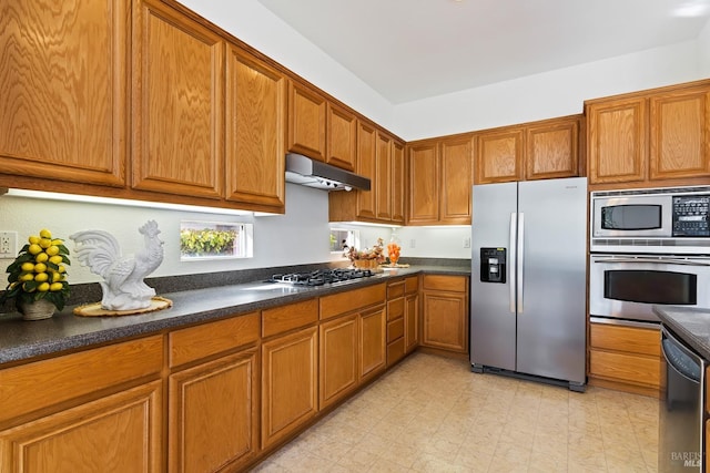 kitchen featuring stainless steel appliances