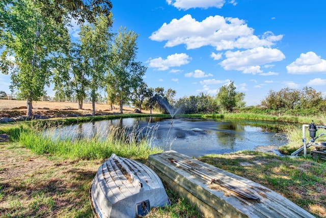 property view of water