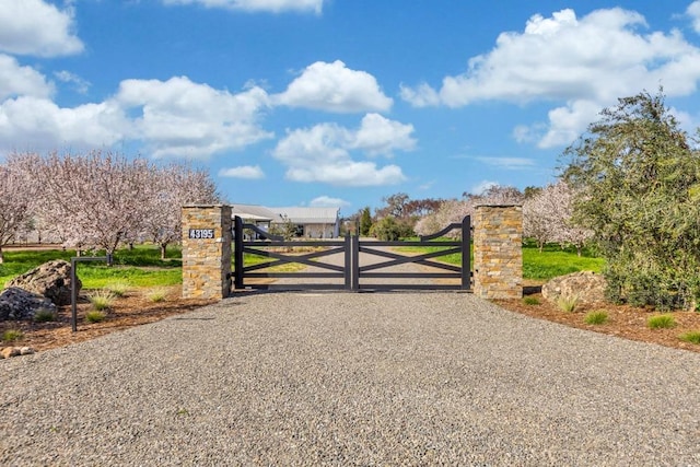 view of gate