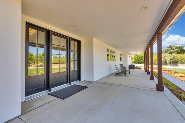 view of patio / terrace featuring a porch