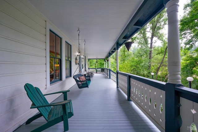 12130 Hwy 116, Guerneville, CA 95446 - view of wooden terrace
