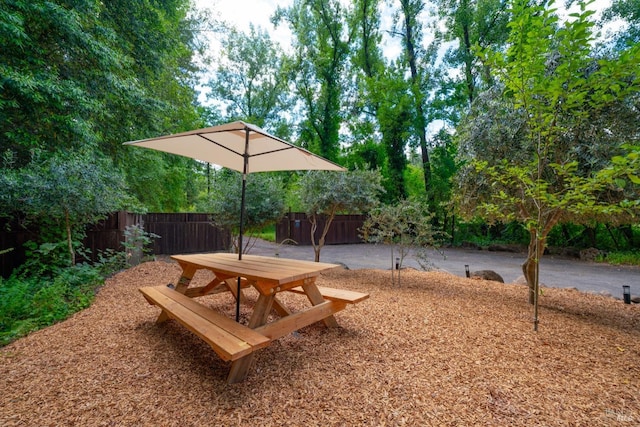 12130 Hwy 116, Guerneville, CA 95446 - view of yard with outdoor dining space