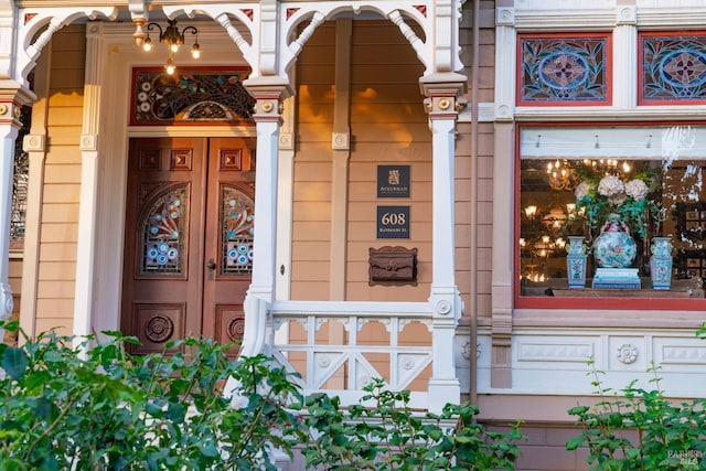 view of property entrance