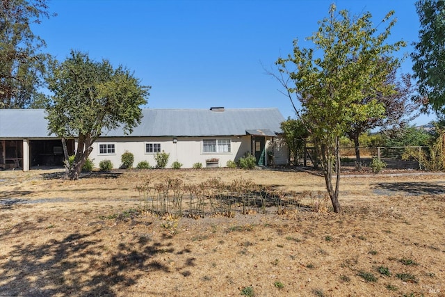 view of back of house