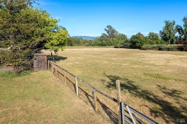 4344 Langner Ave, Santa Rosa, CA 95407 - view of yard featuring fence and a rural view