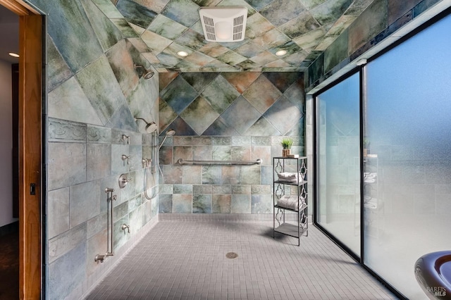 interior space with visible vents