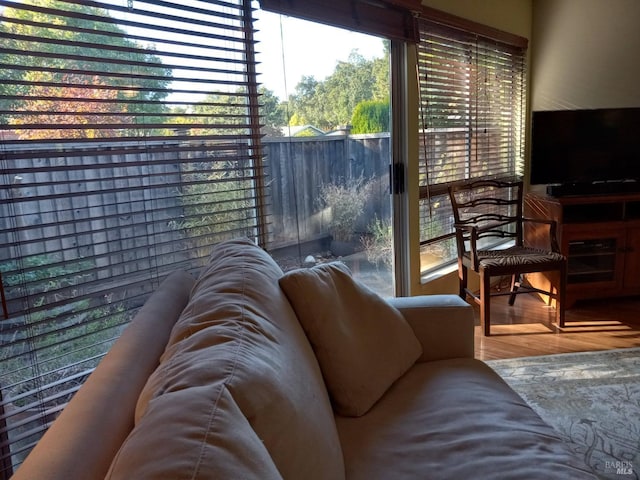 6472 Stone Bridge Rd, Santa Rosa, CA 95409 - living area featuring wood finished floors