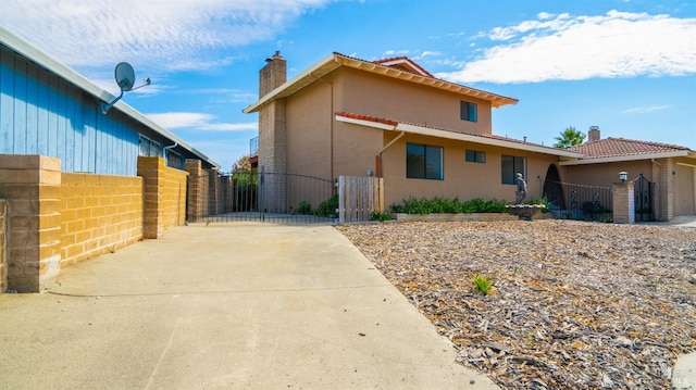 view of side of home