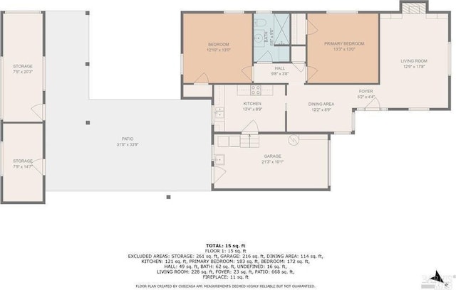 view of layout