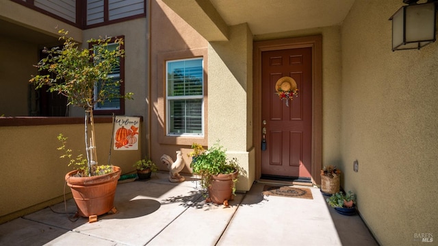 view of property entrance