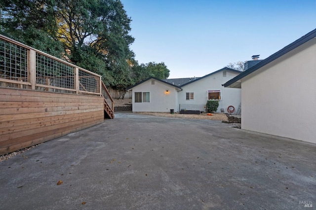 exterior space featuring a patio area