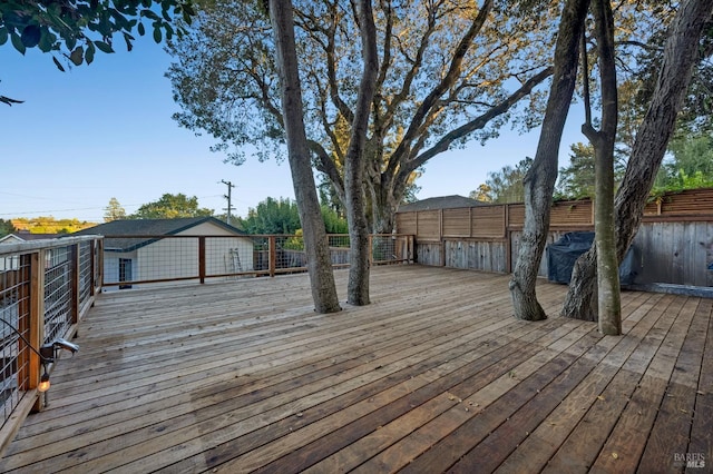 view of deck