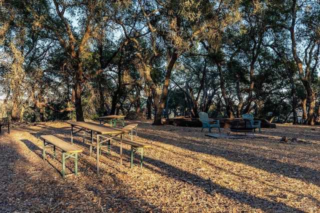 view of community