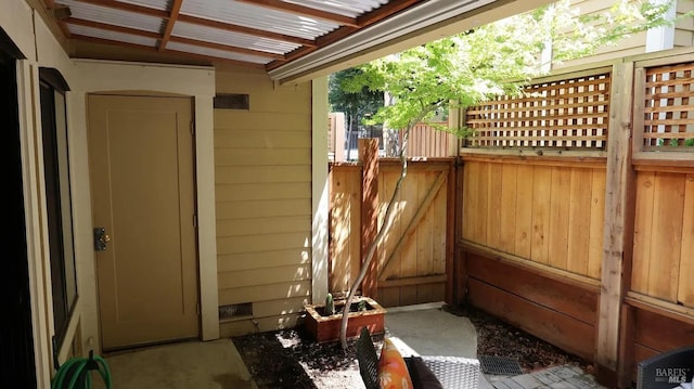 view of patio / terrace