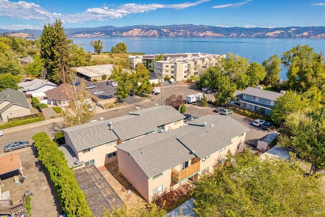 15 Royale Ave, Lakeport, CA 95453 - aerial view with a water and mountain view