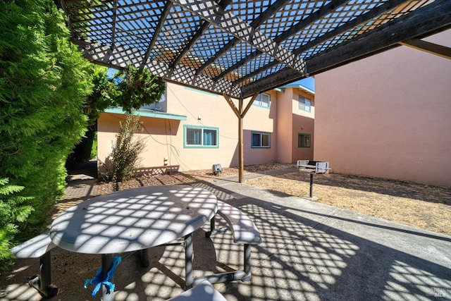 15 Royale Ave, Lakeport, CA 95453 - view of patio featuring a pergola