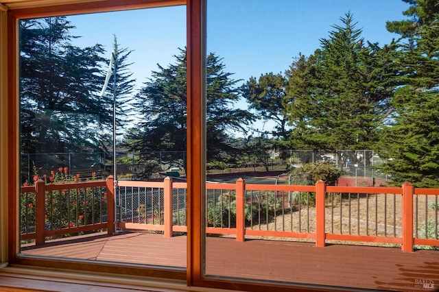 3925 Bay Hill Rd, Bodega Bay, CA 94923 - wooden deck featuring a fenced backyard