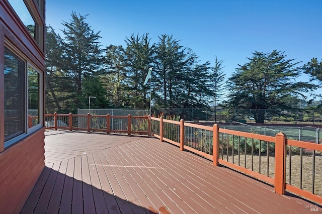 3925 Bay Hill Rd, Bodega Bay, CA 94923 - wooden deck featuring a fenced backyard