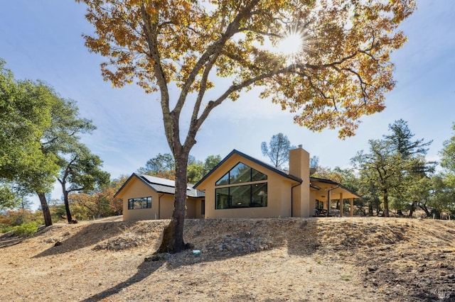 view of front of house