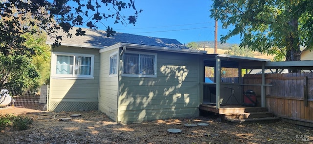 view of back of house