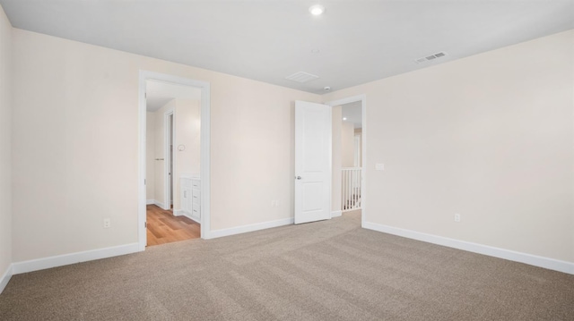826 Turin Ave, Manteca, CA 95337 - unfurnished bedroom with carpet, baseboards, connected bathroom, and recessed lighting