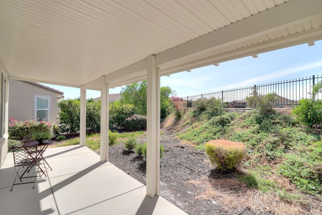 view of patio / terrace