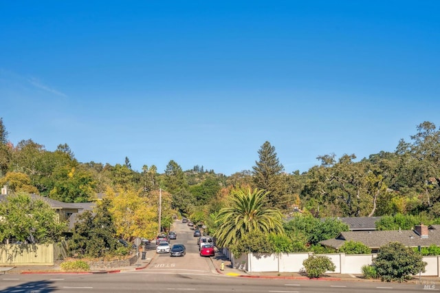 view of street