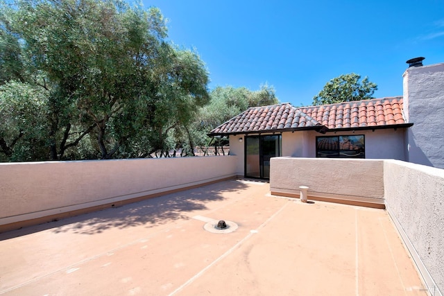 view of patio