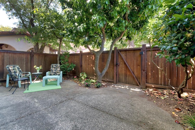 view of patio