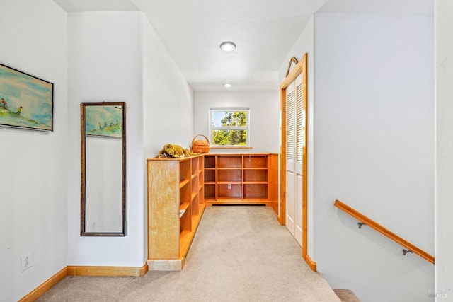 31026 Albion Ridge L Rd, Albion, CA 95410 - hallway featuring light carpet