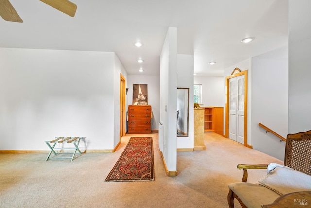 31026 Albion Ridge L Rd, Albion, CA 95410 - corridor featuring light colored carpet