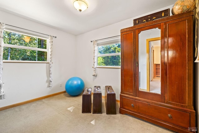 31026 Albion Ridge L Rd, Albion, CA 95410 - workout area with light carpet and a healthy amount of sunlight