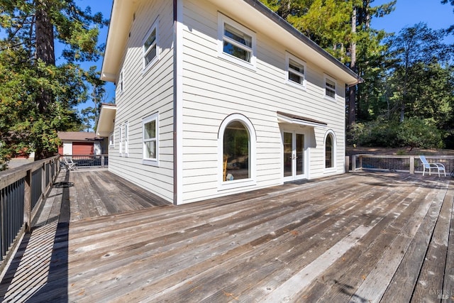 31026 Albion Ridge L Rd, Albion, CA 95410 - view of wooden terrace