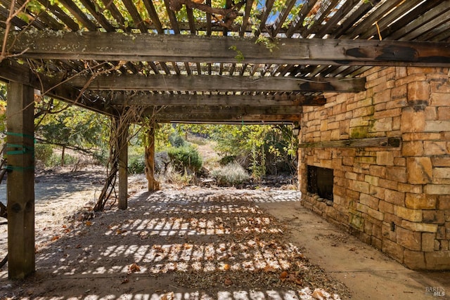 view of patio